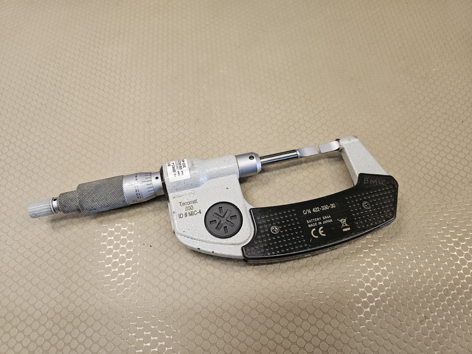 MITUTOYO DIGIMATIC BLADE MICS MICROMETER 422-360-30 ~ 0-1" .0005"/0.001MM JAPAN