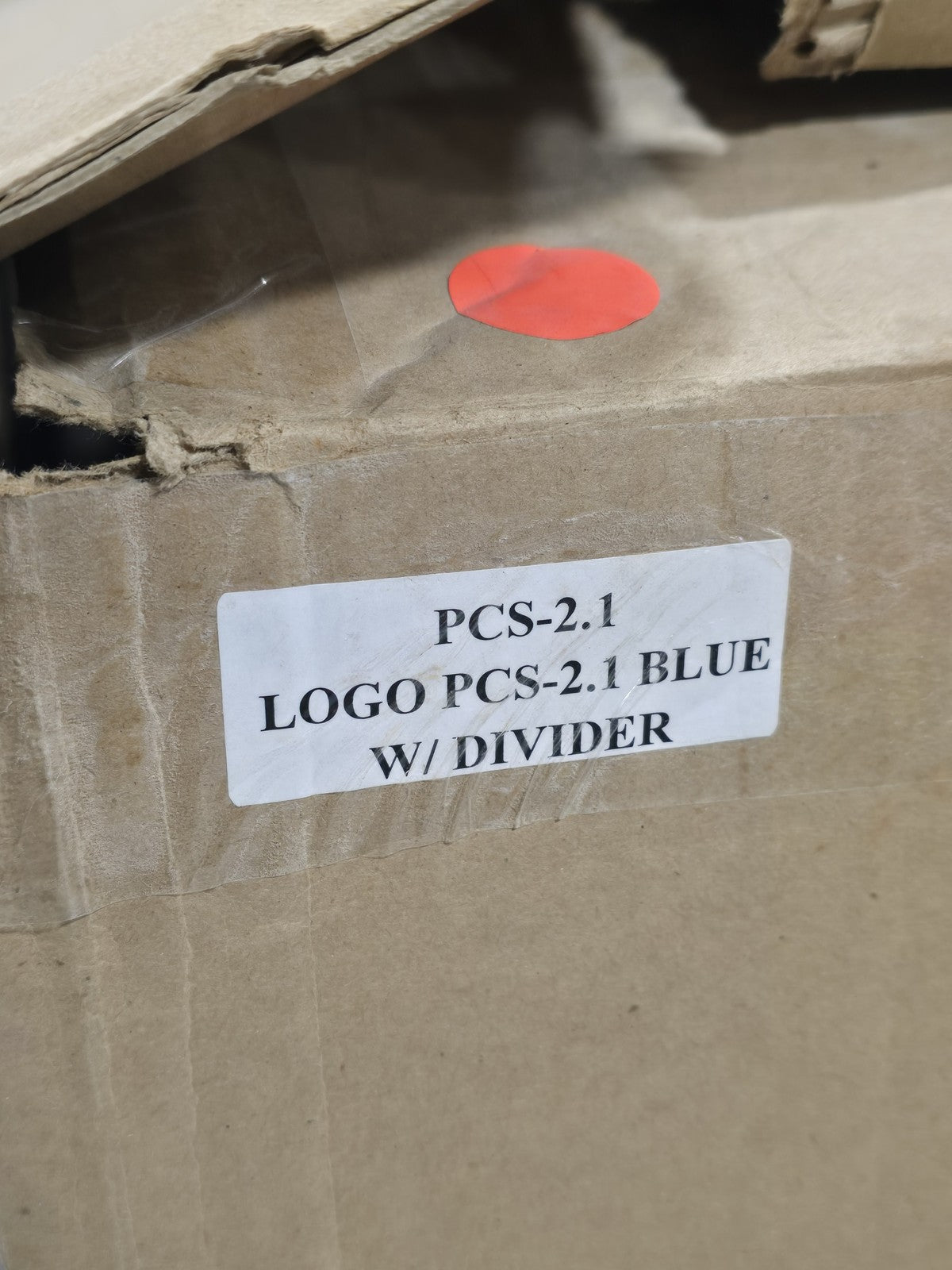 Peabody PCS-2.1 Pump Containment Enclosure Blue Polyethylene w/ Divider NEW