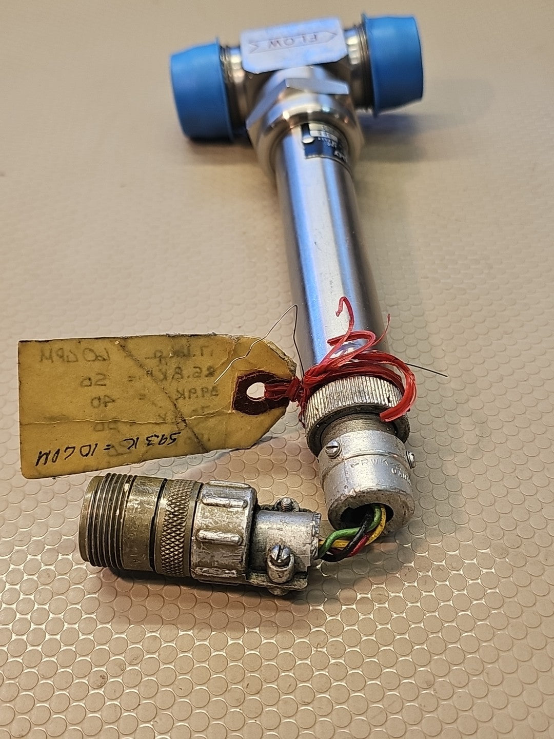 Ramapo Instrument Company Flowmeter, Model MARK V-1-SS