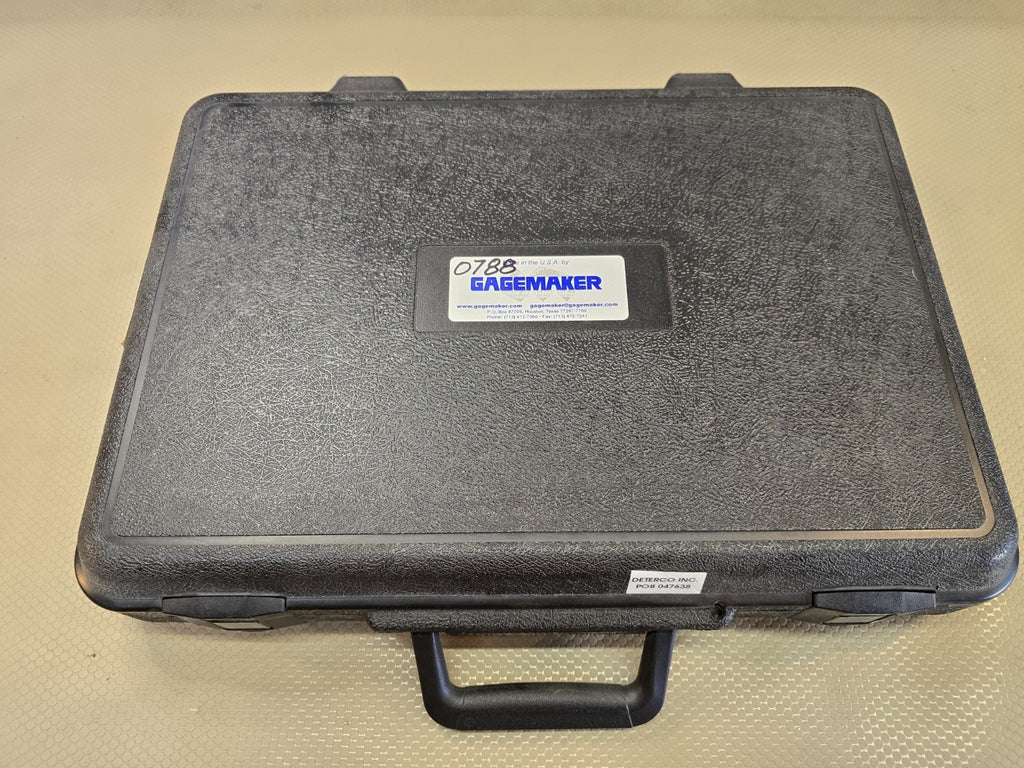 Gagemaker CL-1003 Camlock Micrometer Gage 2” - 3" For API Weld Flange Thickness