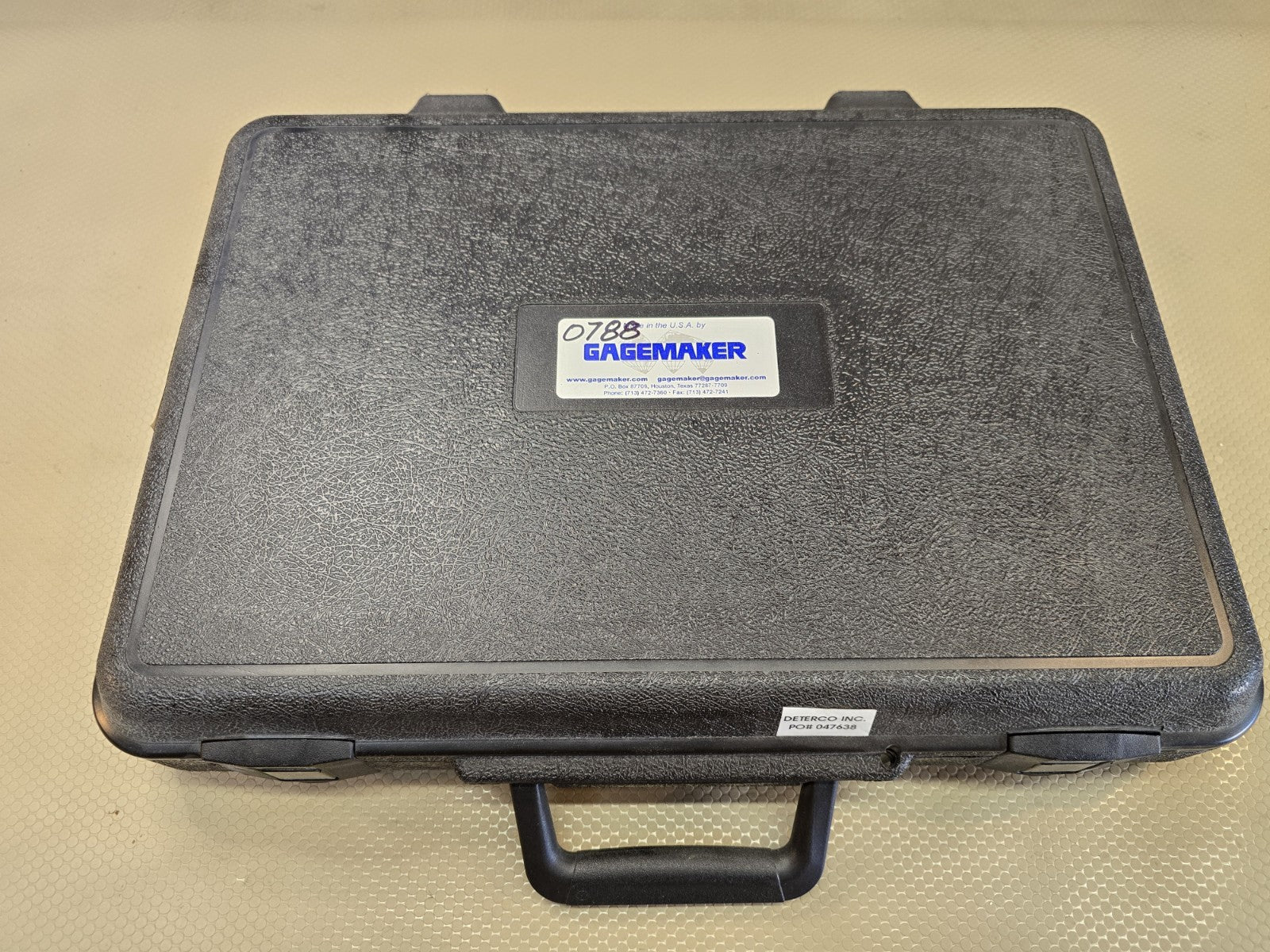 Gagemaker CL-1003 Camlock Micrometer Gage 2” - 3" For API Weld Flange Thickness