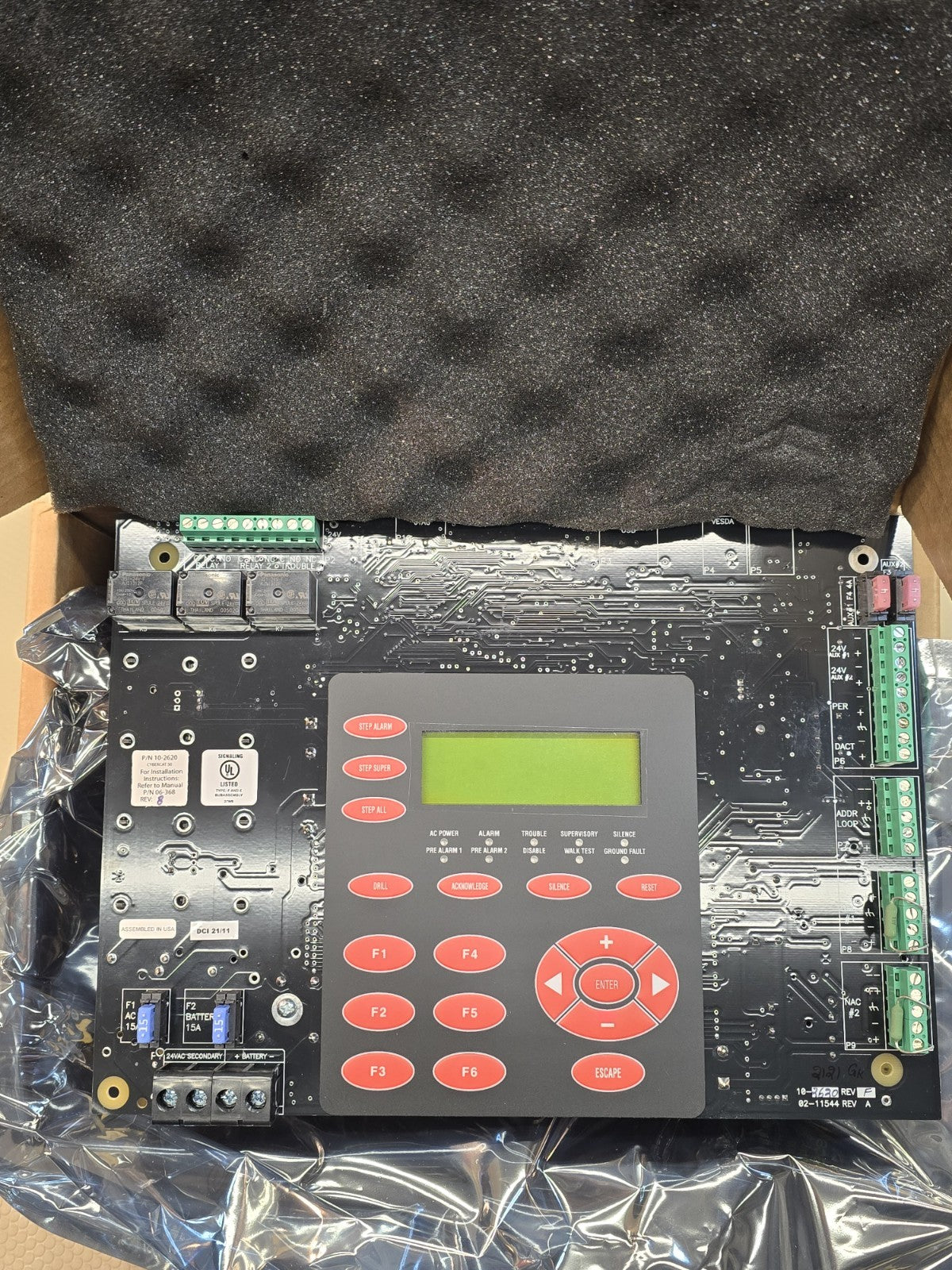 FIKE 10-2620 Rev D Temperature/Process Control Board Rev D BRAND NEW