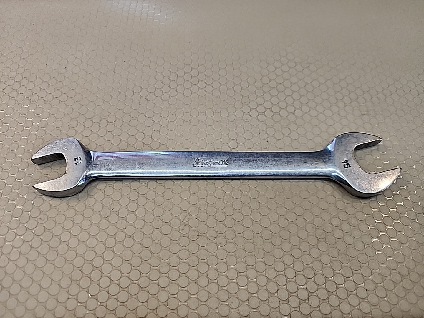 Snap-On 13mm & 15mm Open End Wrench- VOM1315B -Nice!
