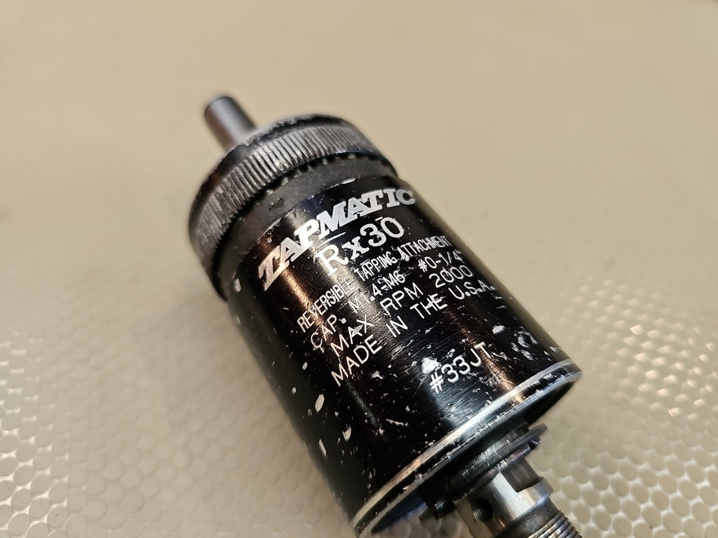 Tapmatic RX30 Tapping Head #0 to 1/4" M1.4 to M6  #6JT