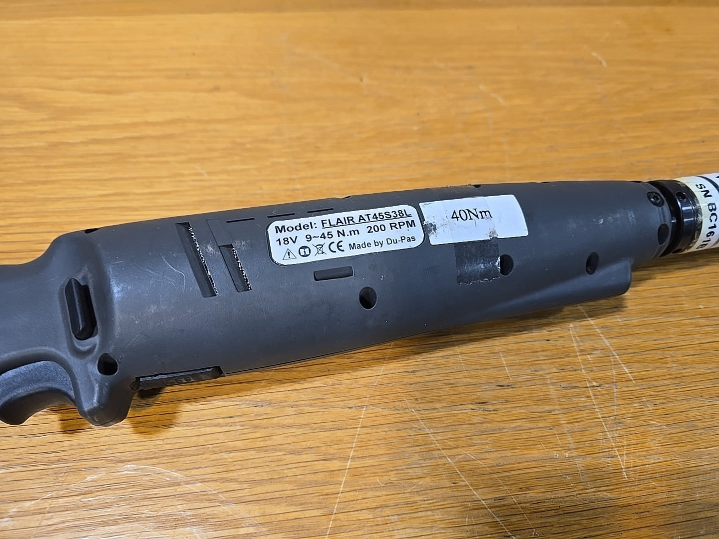 Du-Pas Series Flare AT45S38L Electronic / Battery Torque System