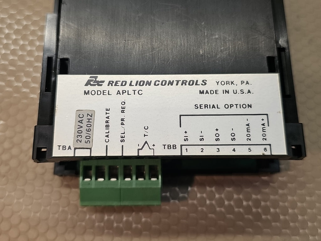 RED LION CONTROLS APLTC410 PANEL METER