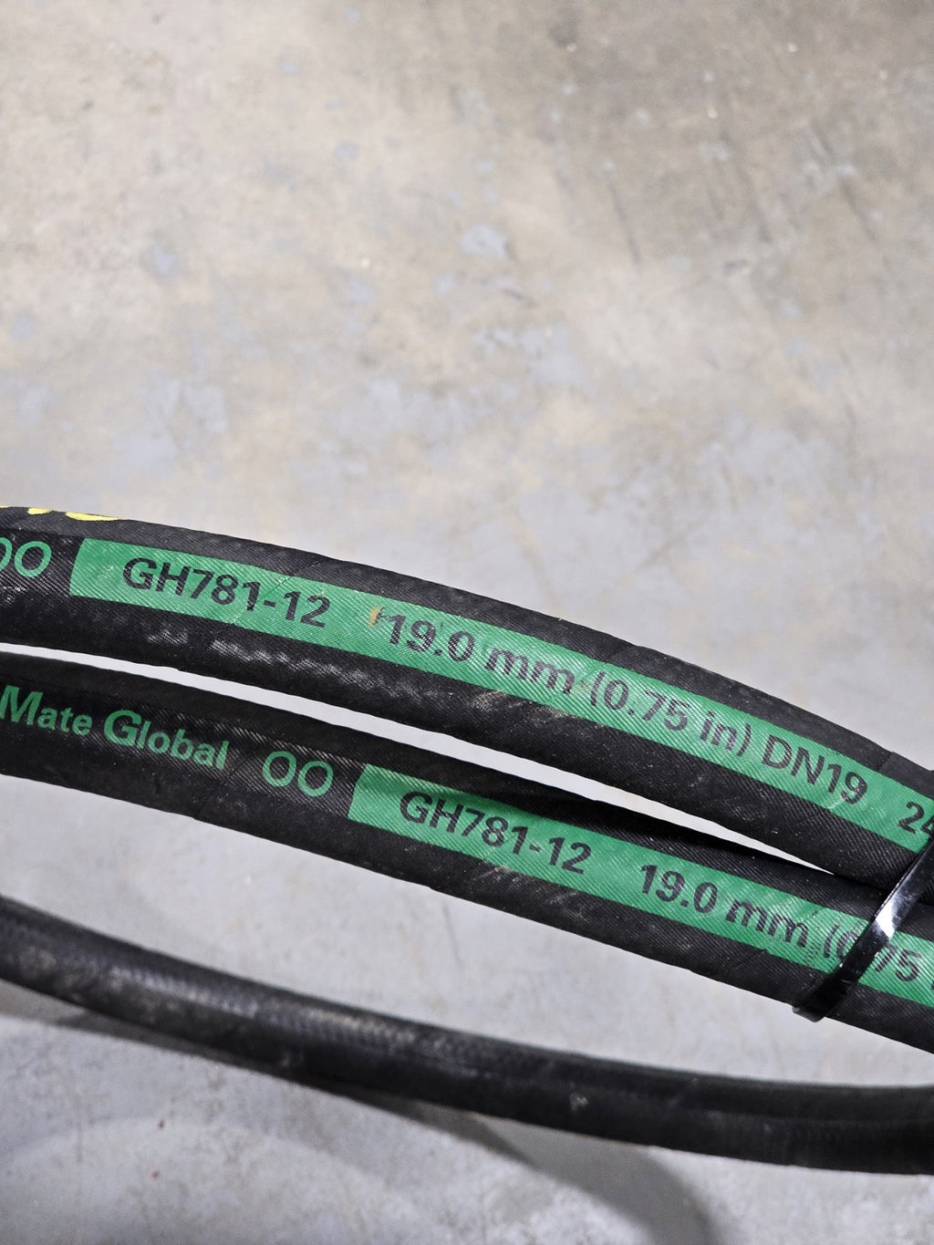 66" Eaton Aeroquip GH781-12 Hydraulic Hose Assembly 3/4" 3500 PSI EN857 2SC