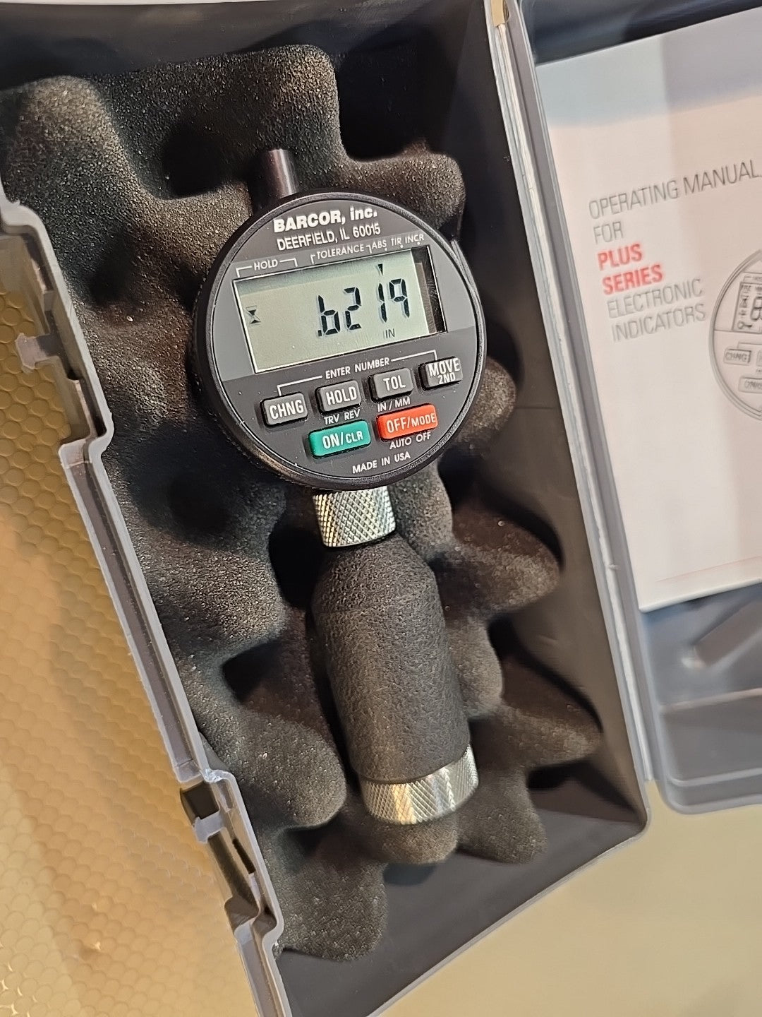 BARCOR 100-1-SPC DIGITAL ELECTRONIC COUNTERSINK GAGE CHAMFER $1000 MSRP