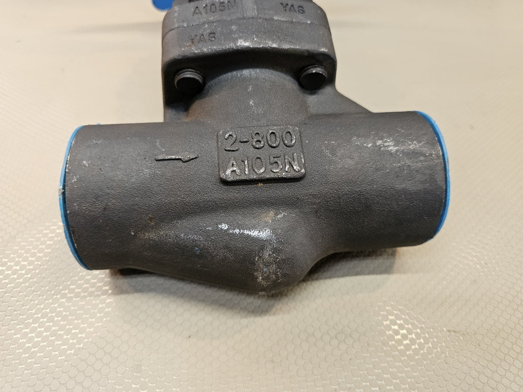 GLOBE VALVE 2 FRGD STEEL CLASS 800OHV GL800TE-2 2 Inch MSRP $145