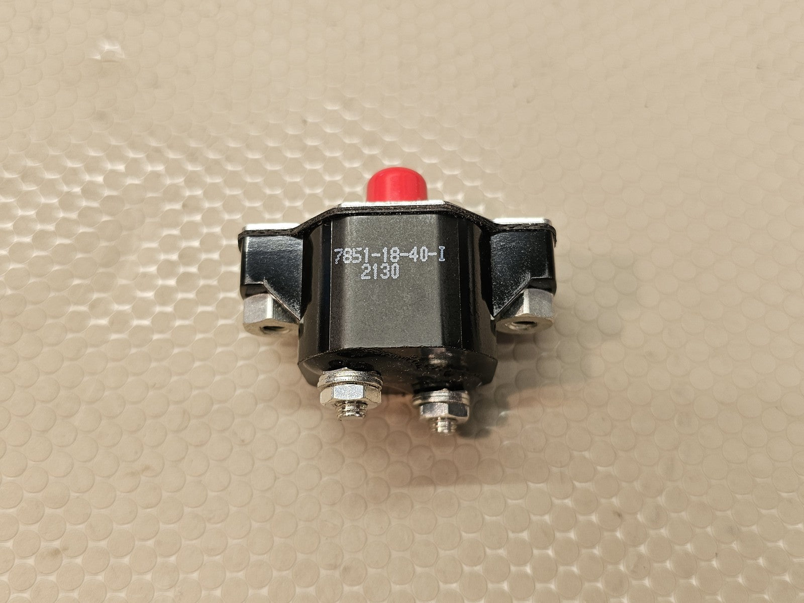 Sensata Klixon 7851-18-40 40A Push Button Circuit Breaker