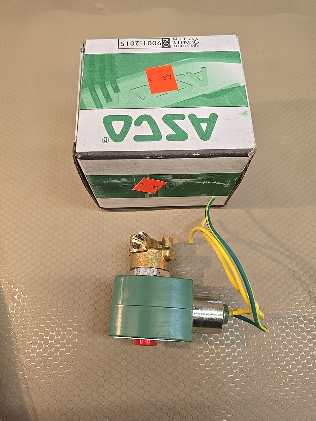 ASCO 1/8 Inch Solenoid Valve 8262H00 2AC 24v/60D Red HAT New 