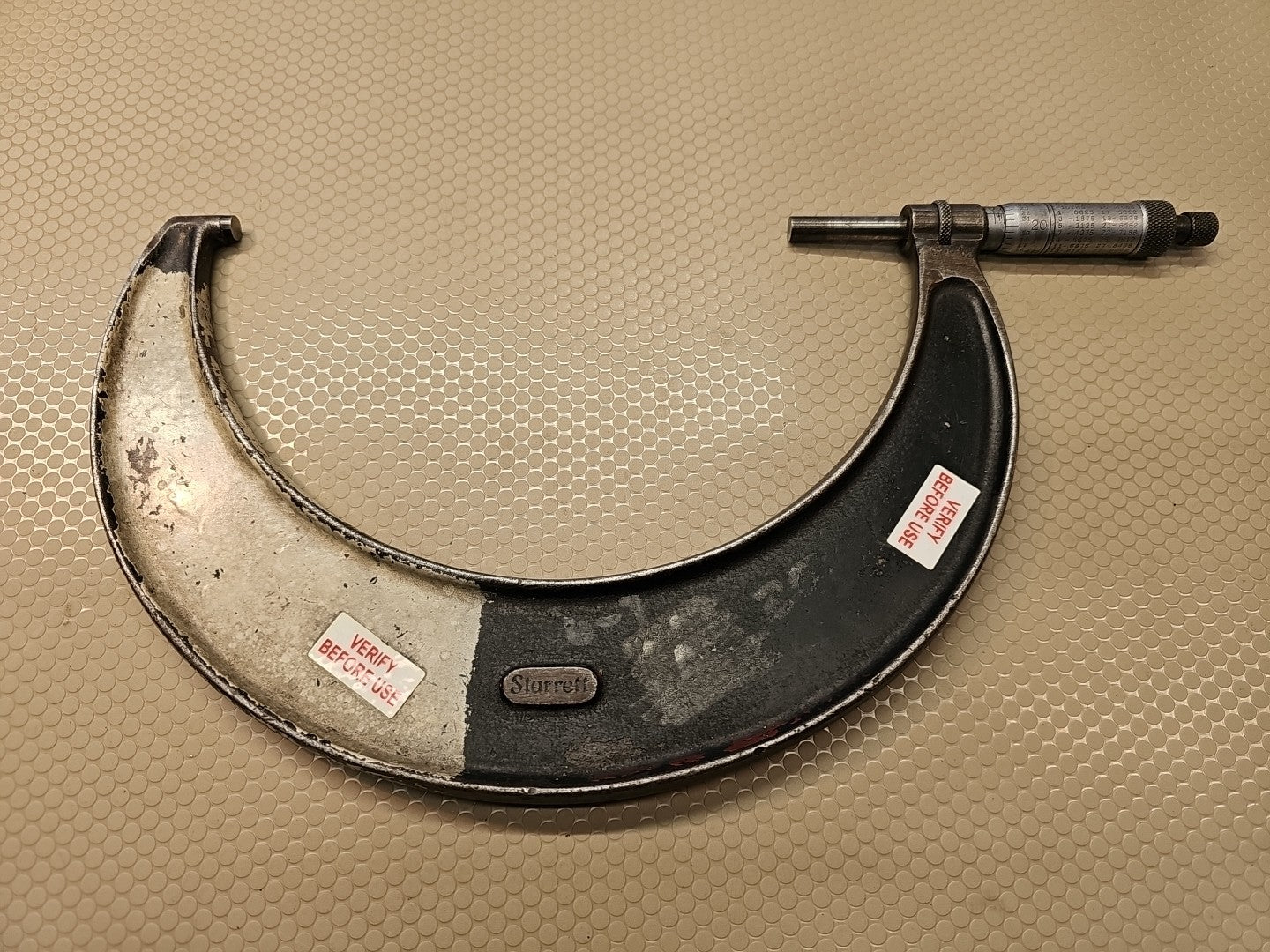 STARRETT No 436 6-7" Outside Micrometer USA 