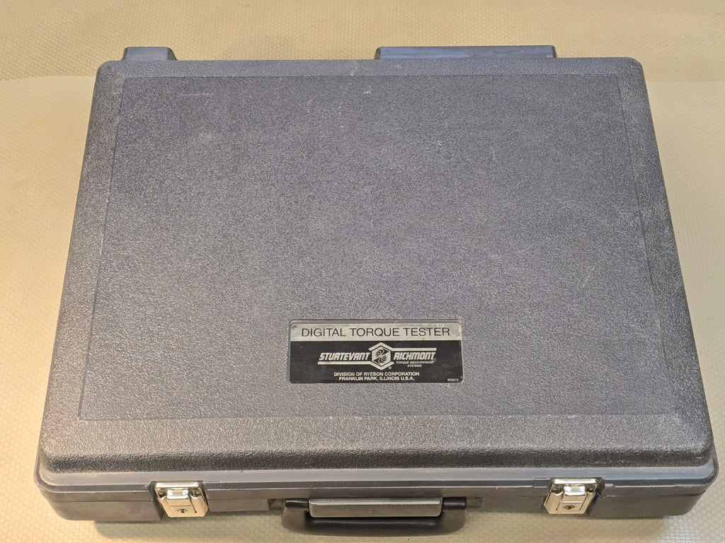 Sturtevant Richmont Digital Torque Tester Model: System4-AC 120VAC 