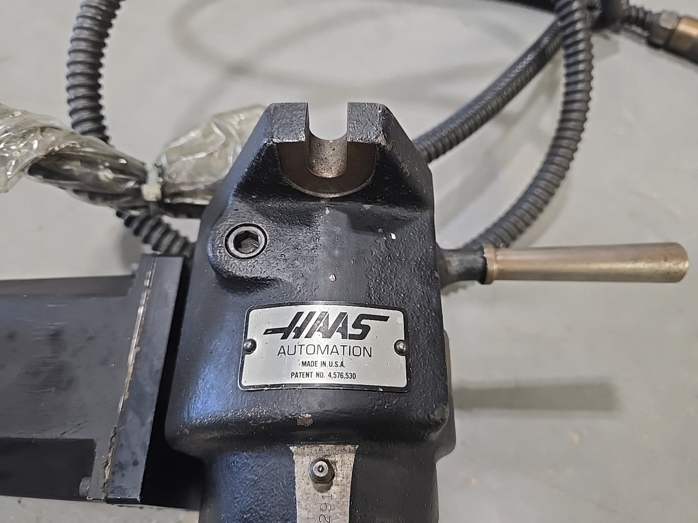 Haas HA5C Rotary Table Hand Lever Collet Closer, 194291 14 Pin Brush Rotary 