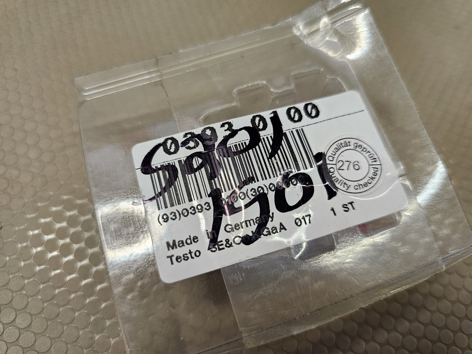 Testo 0393 0100 Replacement Carbon Monoxide Sensor (0-10000 ppm CO-H2) for 340 A