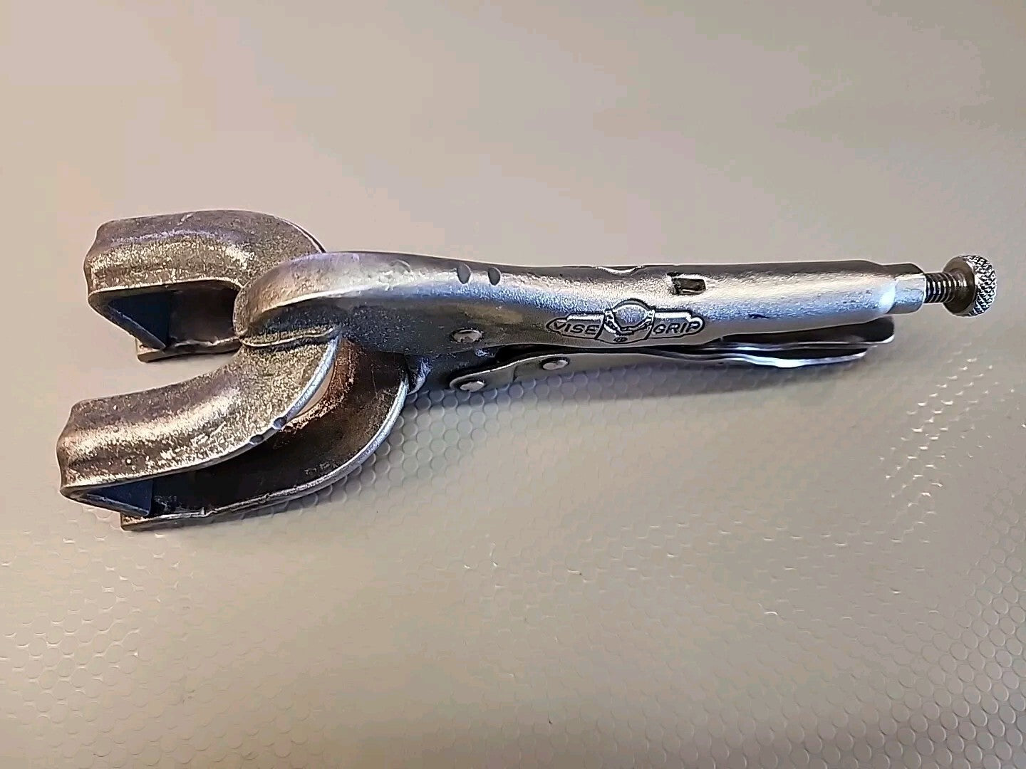 Vintage VISE-GRIP 9R Locking Panel Metal Clamp Petersen MFG Dewitt USA