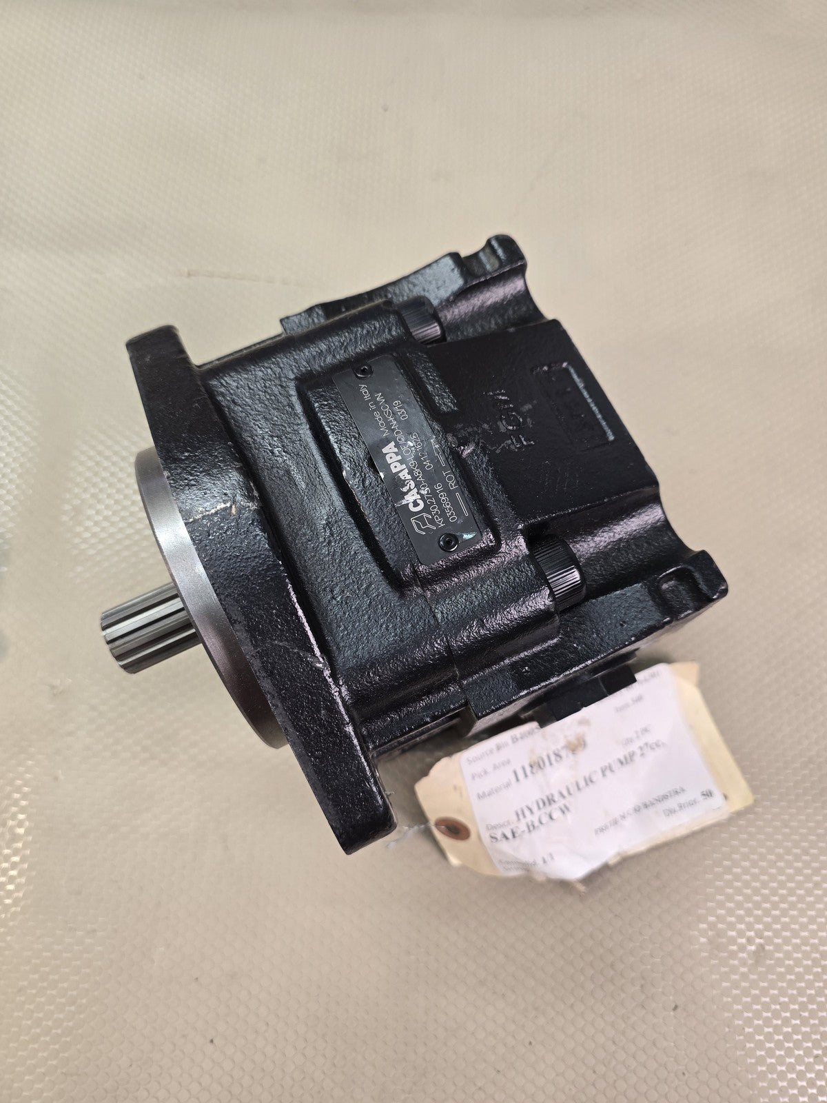 Casappa KP30.27S0-A8K9-LOF/OD-N-KSC VN Hydraulic Gear Pump 27cc SAE-B CCW