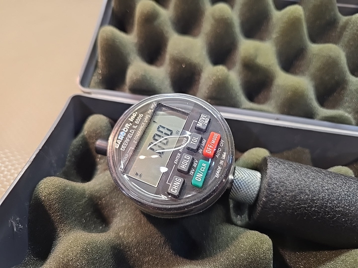BARCOR 100-1-SPC DIGITAL ELECTRONIC COUNTERSINK GAGE CHAMFER $1000 MSRP