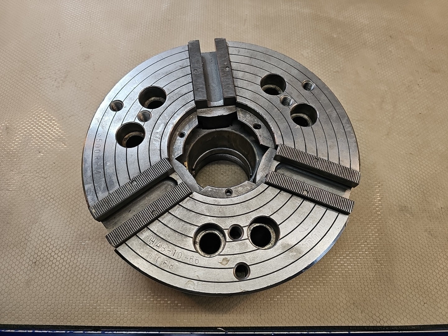 MMK 10 "  3 JAW POWER CHUCK Lathe POWER CNC 3500 RPM HA8-10-66