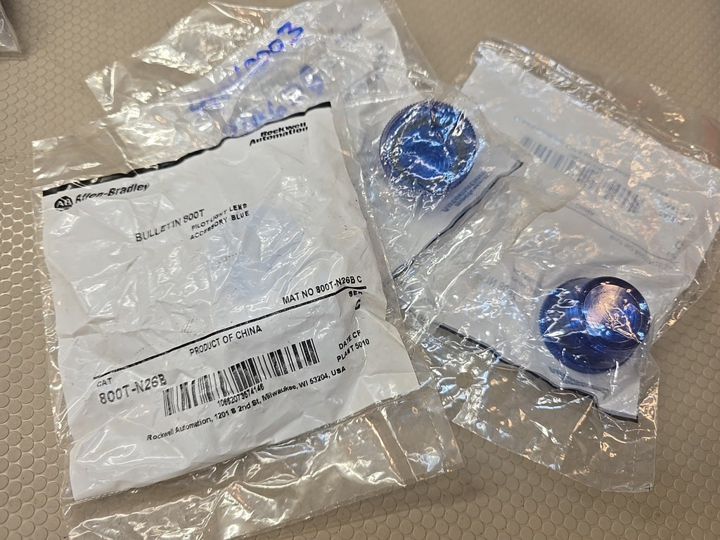 ALLEN BRADLEY 800T-N26B - PACK OF 3 - PILOT LIGHT CAP LENS, SIZE: 30MM,  #341144