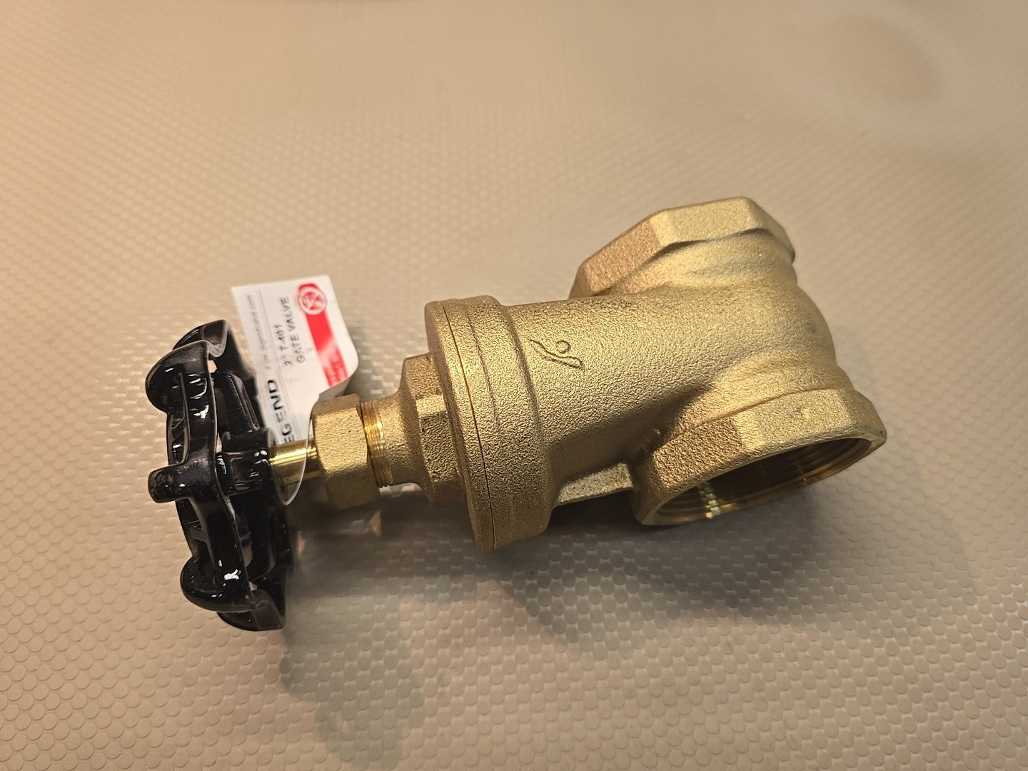 NEW 2" LEGEND Gate VALVE 104-308 T-401 Brass 2 Inch