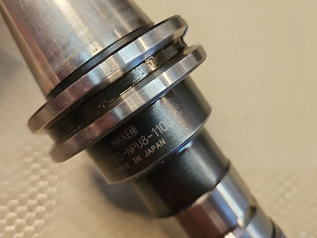 Lyndex-Nikken CAT40-NPU8-110U-IDU Drill Chuck, 1/4 in Capacity, CAT40, $500 MSRP