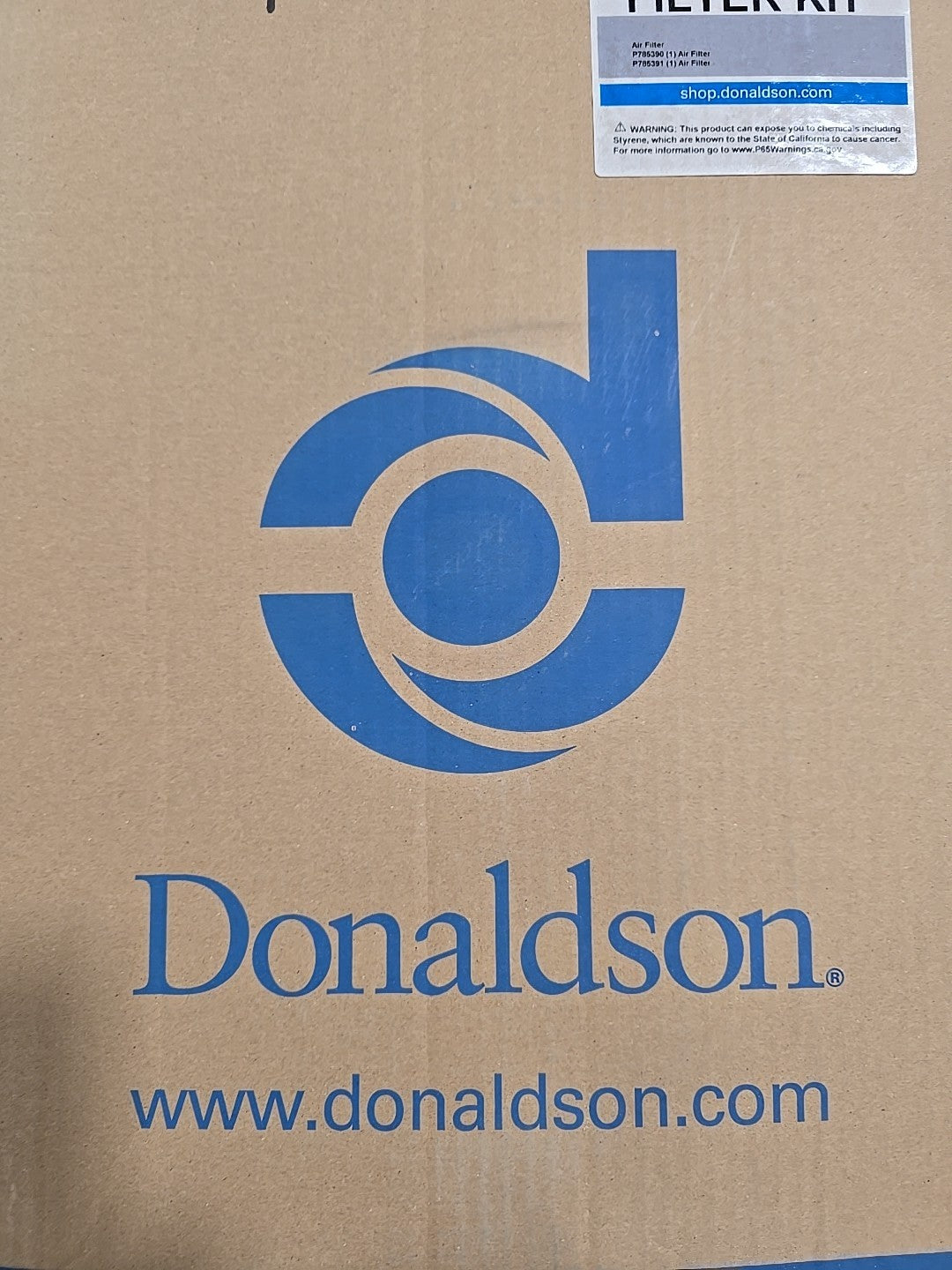 Donaldson X770691 Air Filter Kit Excavator Loader Bulldozer Genuine 