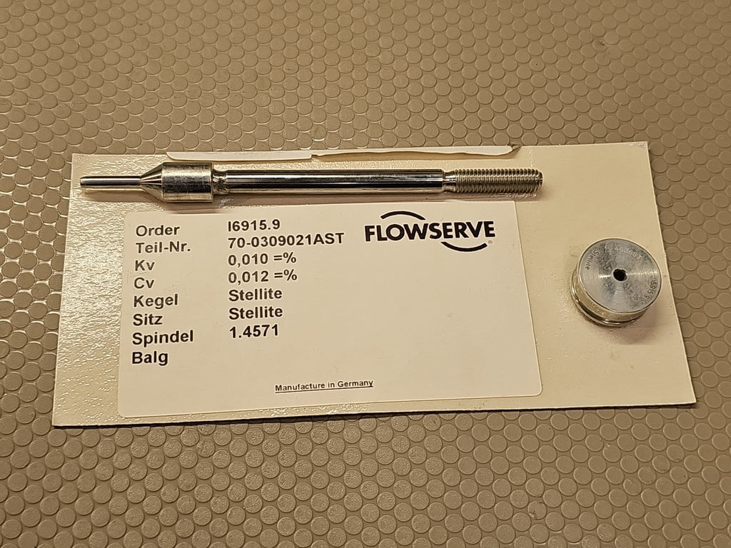 Flowserve 70-0309021AST Trim KV 0.01 EP 16915.9