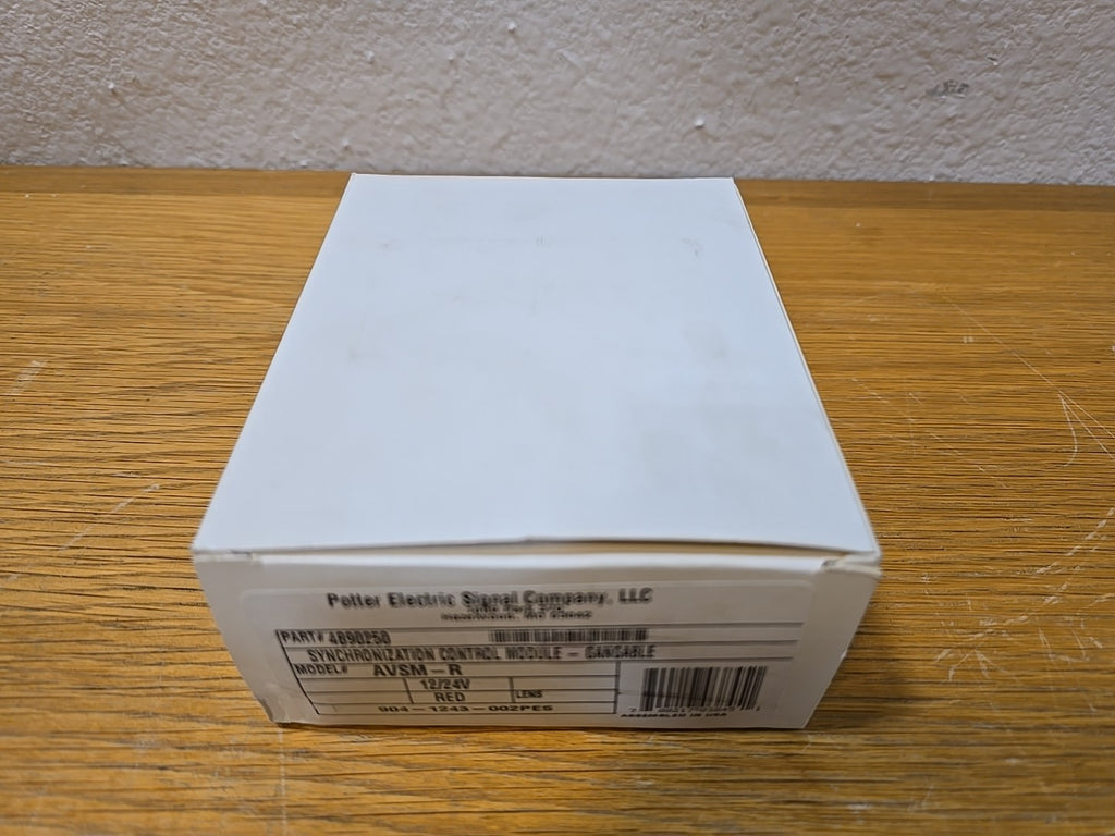 NEW Potter AVSM-R Gangable Synchronization Control Module, Red 4890250