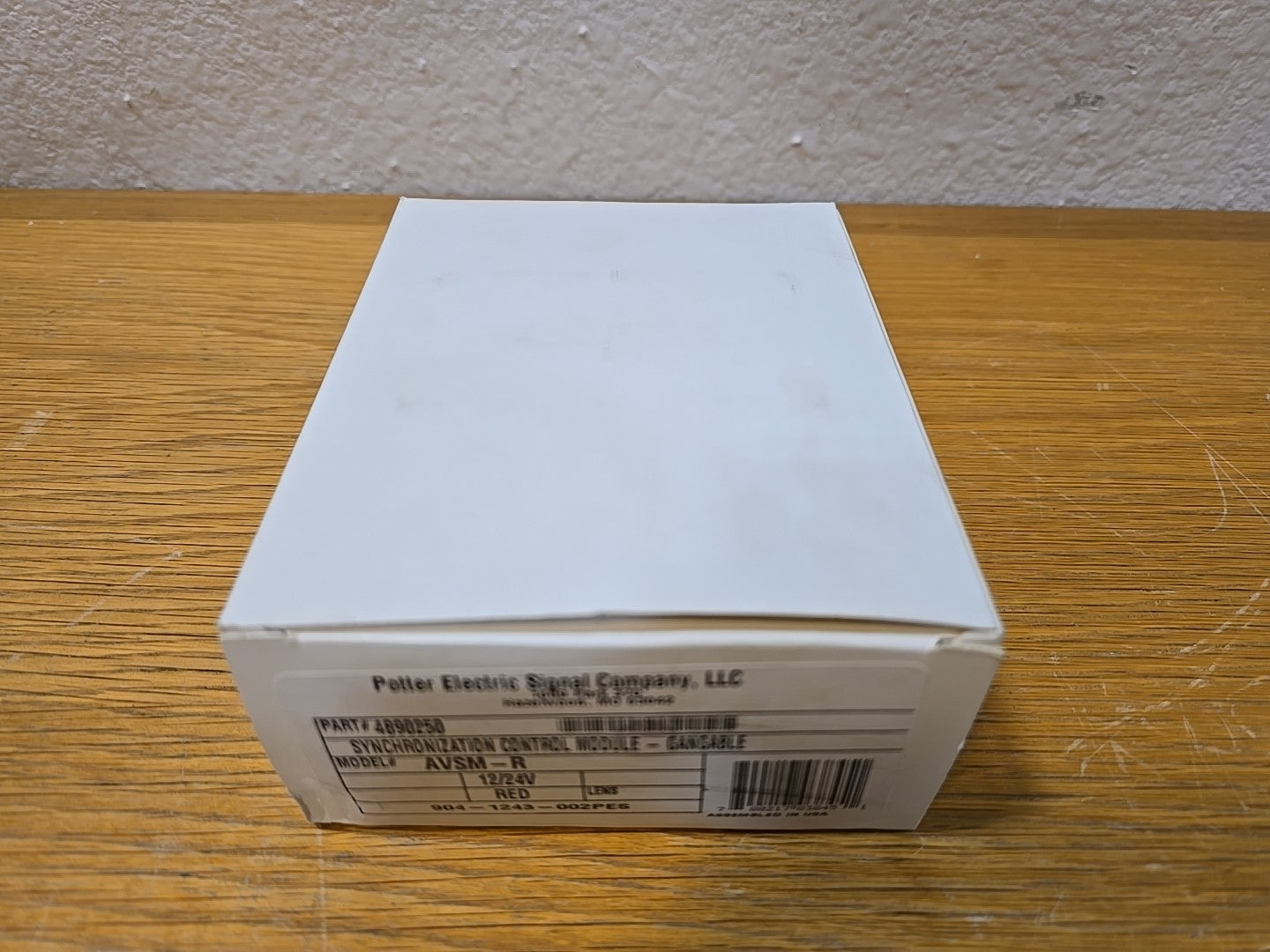 NEW Potter AVSM-R Gangable Synchronization Control Module, Red 4890250