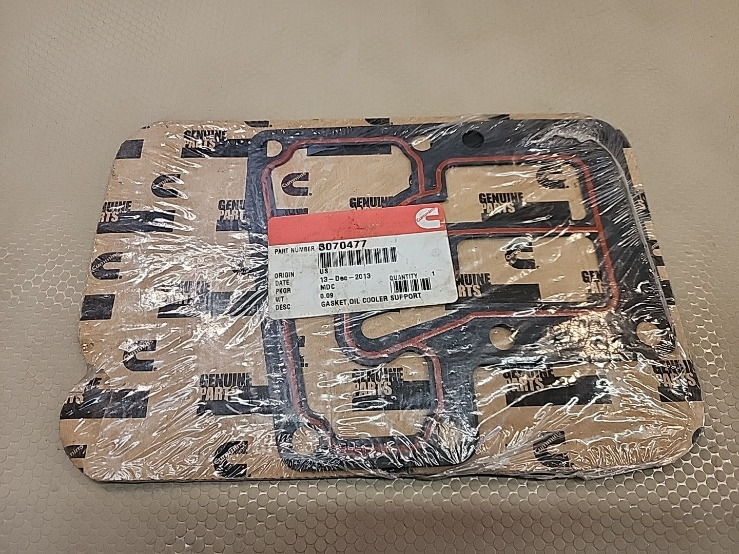 Cummins OEM Oil Cooler Support Gasket - 3070477
