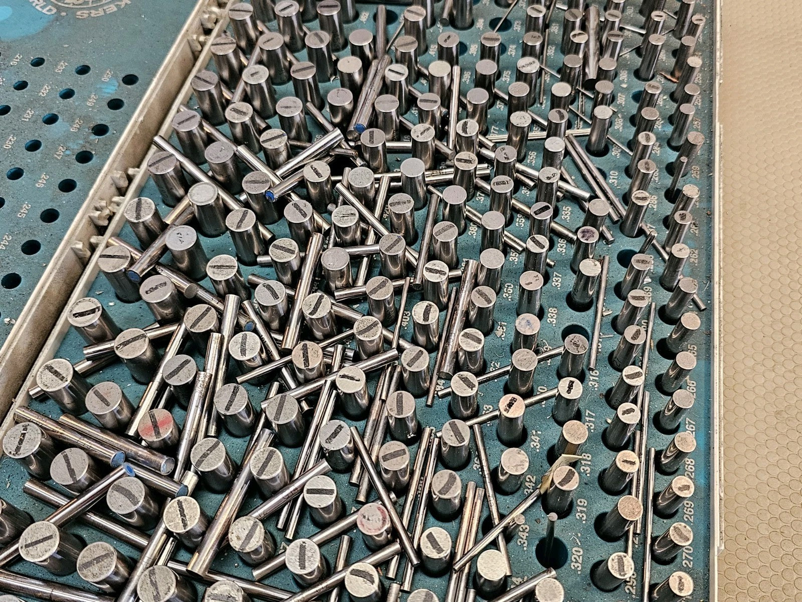 meyer gage pins set M2 class Z minus .251 / .500 + .011 /.250