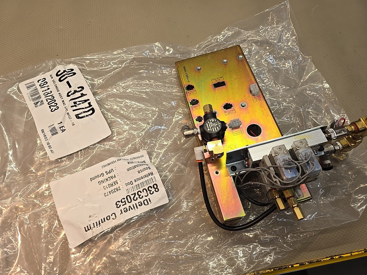NEW OEM HAAS 30-3147D *FULL ASSEMBLY* HIGH LOW GEAR SOLENOID 93-3146A & 93-3147A