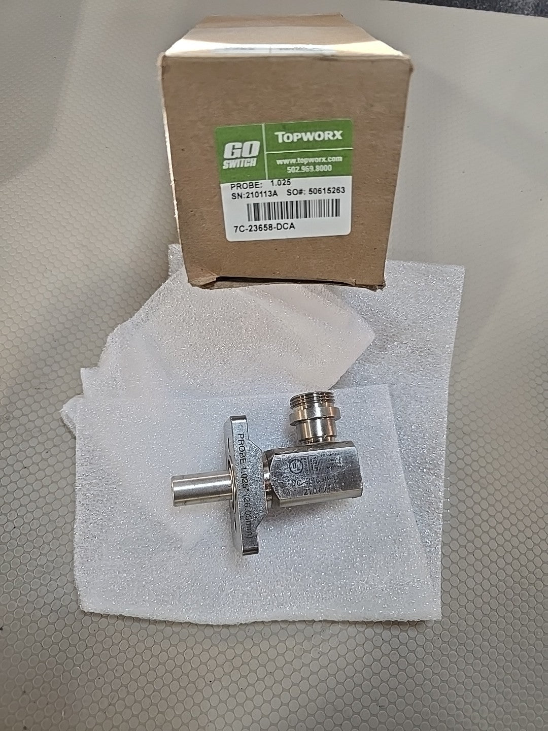 NEW TopWorx GO Switch 7C-23658-DCA Leverless Limit Switches Double $600 MSRP