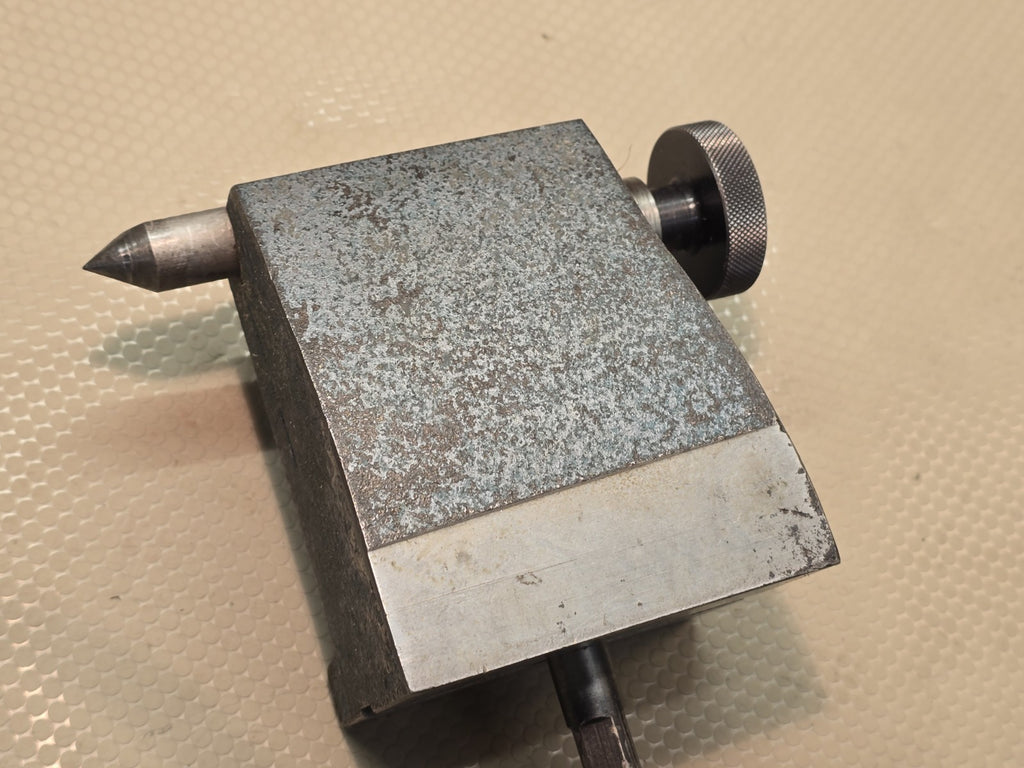 YUASA 550-103 TAILSTOCK 102mm BASE TO CENTER W/ .875" RISER