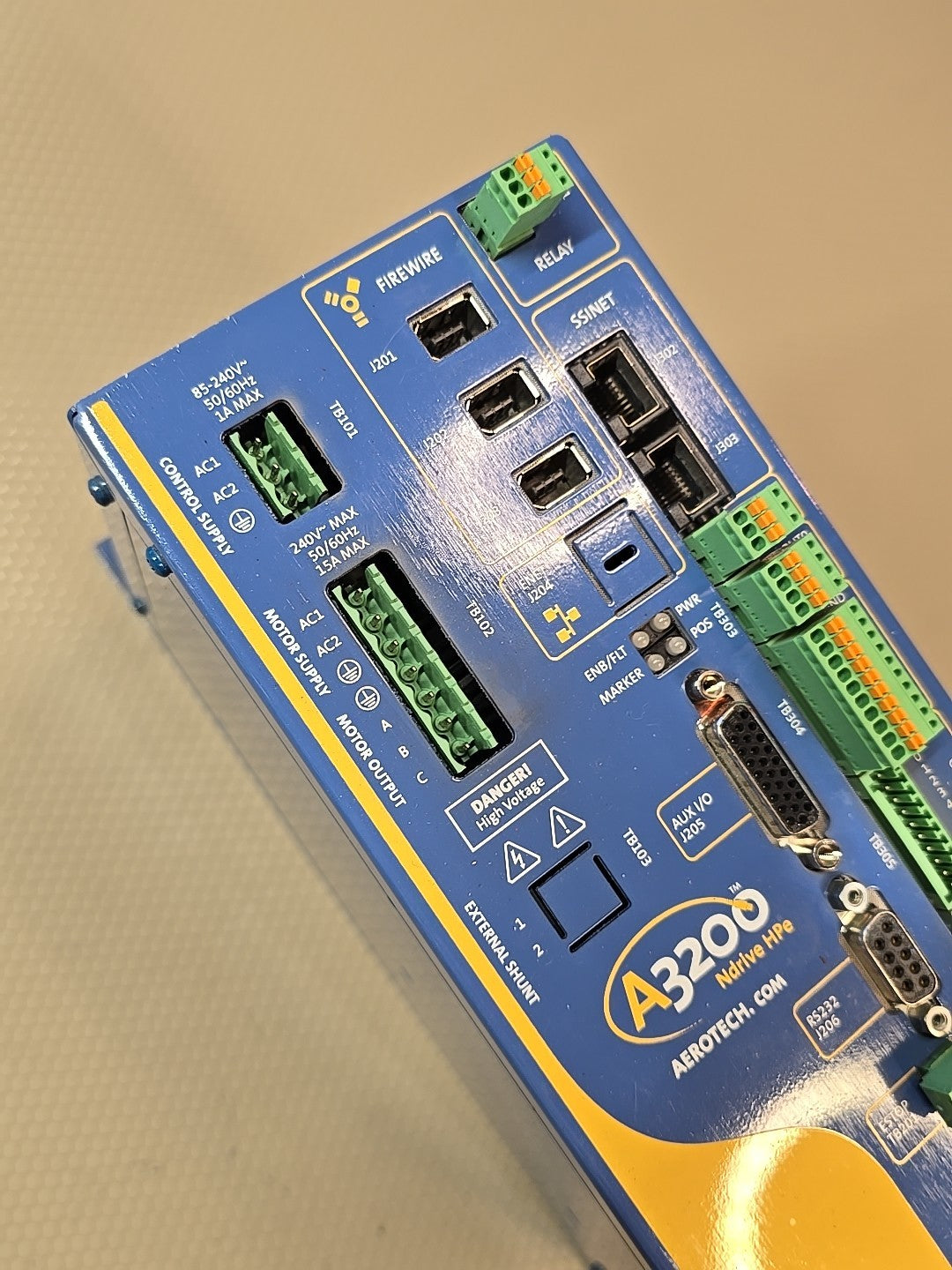 AEROTECH NDRIVEHPE10-IO-MXH NDRIVEHPE10IOMX *LIGHT USE*