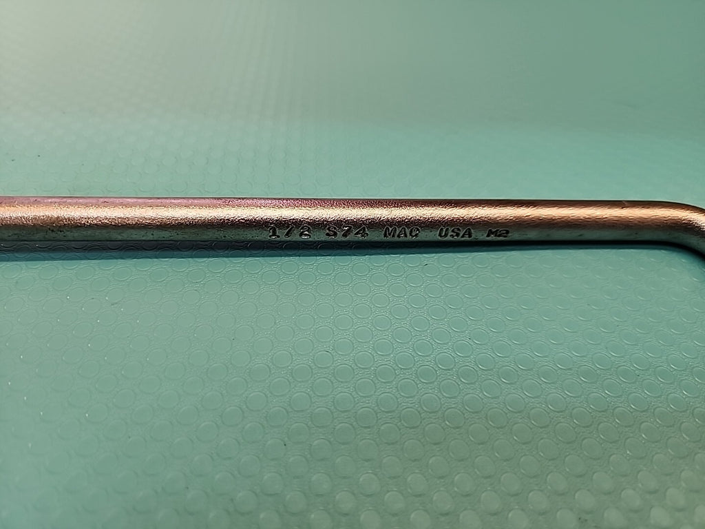 MAC TOOLS DISTRIBUTOR WRENCH 1/2" USA S 74 Excellent