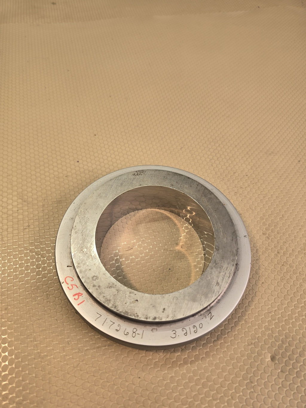 Bore Ring 3.2120 inch Z Go Plain Ring Gage Bore Setting Gauge Used