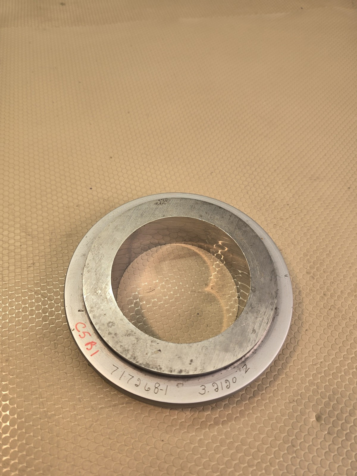 Bore Ring 3.2120 inch Z Go Plain Ring Gage Bore Setting Gauge Used