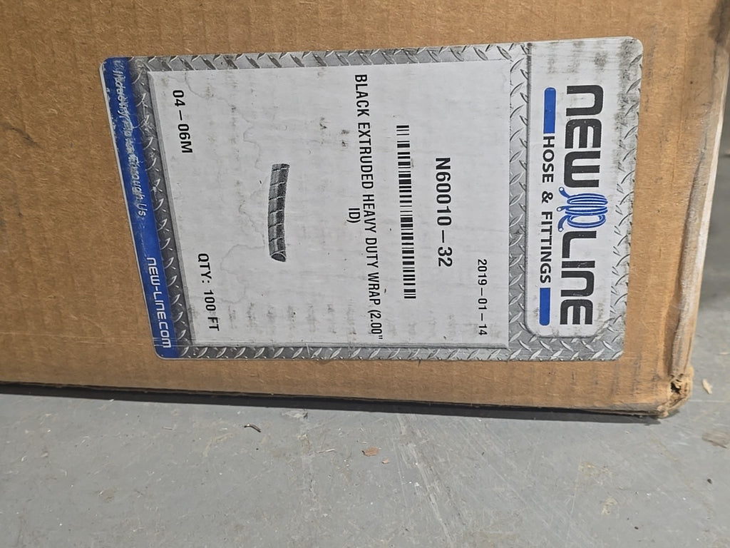 Newline Spiral Wrap Hydraulic Hose Protection 2" Hose Heavy Duty 100 F Shielding