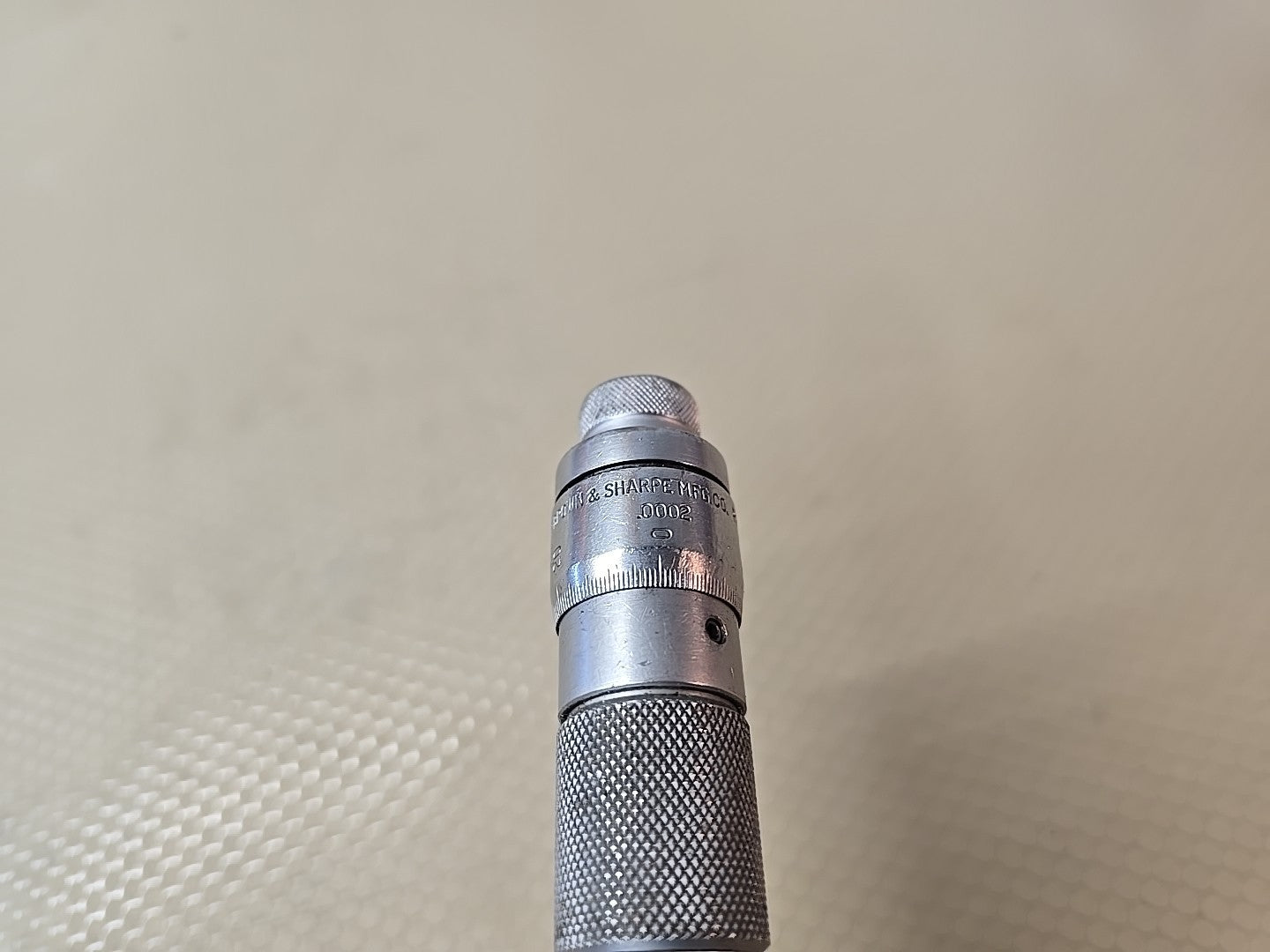 Brown & Sharpe No. 281 Internal Bore Micrometer Range 3.200"- 3.600” Holtest