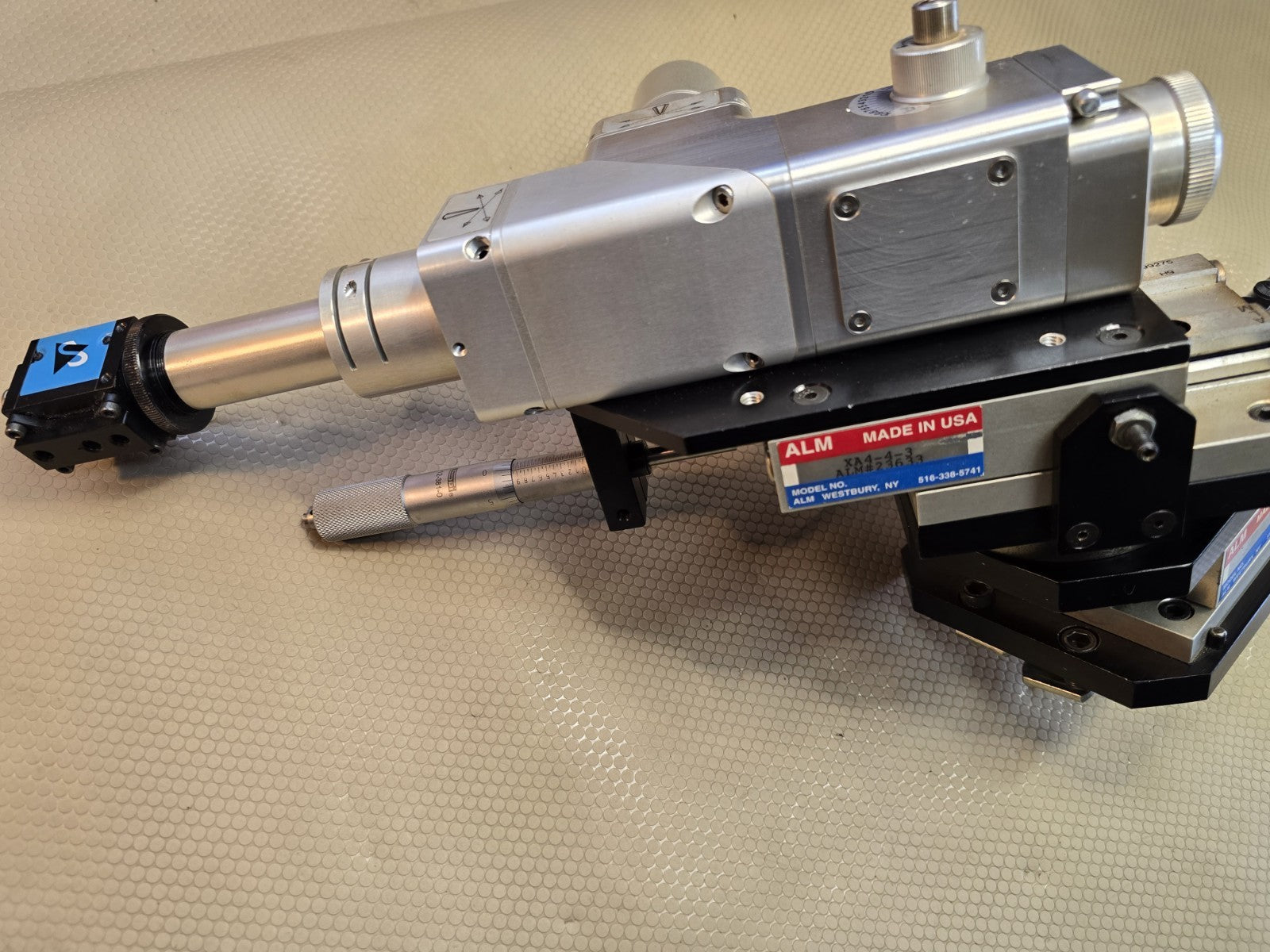 LaserMech FiberCut Laser Fiber Mini Weld + Camera Viewing + Custom Moving Stand 