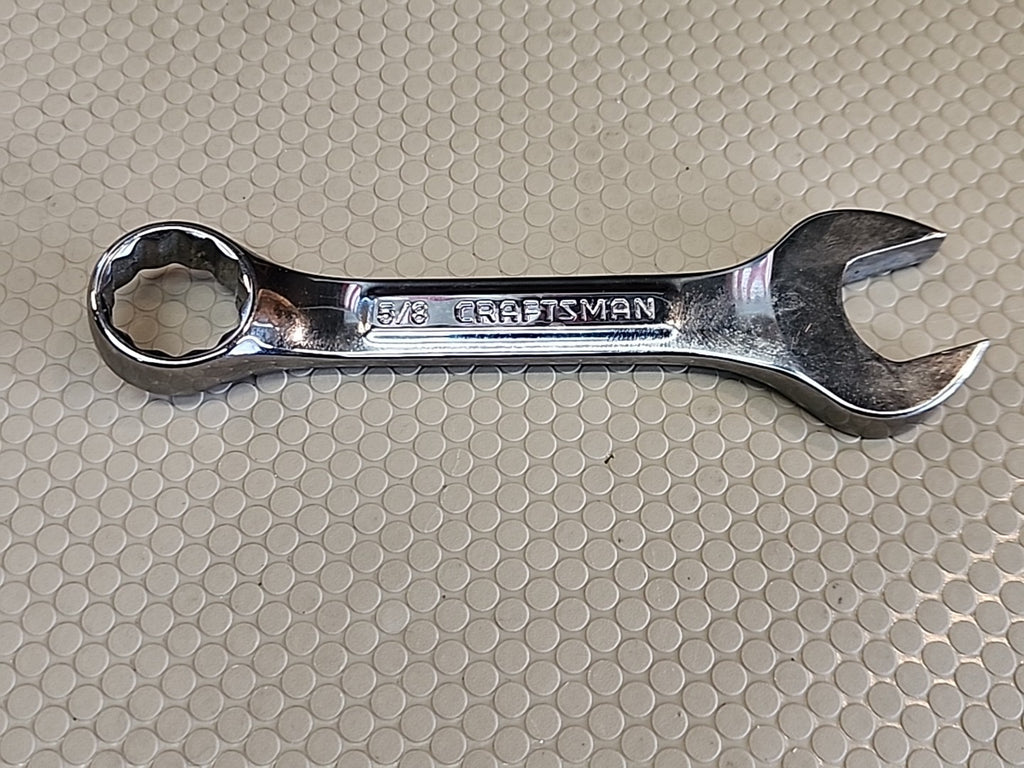 FULL POLISH USA Craftsman  5/8 Inch Stubby Short Combo WRENCH 44107 