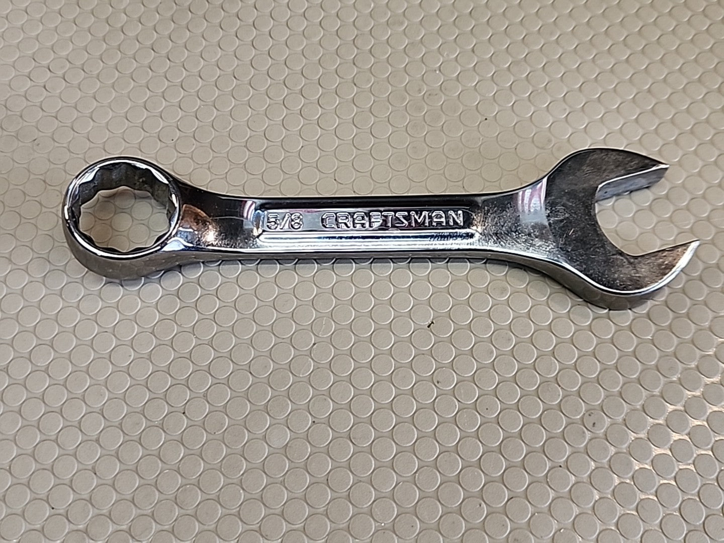 FULL POLISH USA Craftsman  5/8 Inch Stubby Short Combo WRENCH 44107 