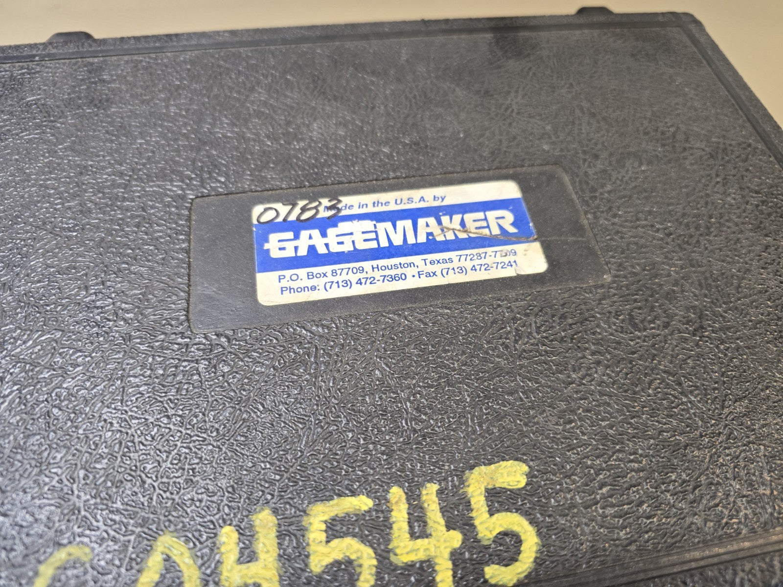 Gagemaker CL-1003 Camlock Micrometer Gage 2” - 3" For API Weld Flange Thickness