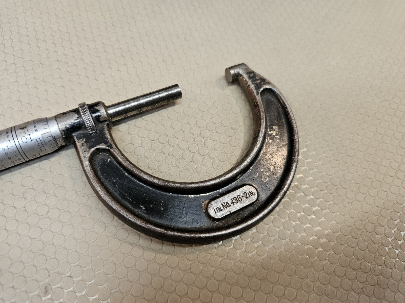 Starter No. 436 2-3 In. Micrometer USA Vintage 