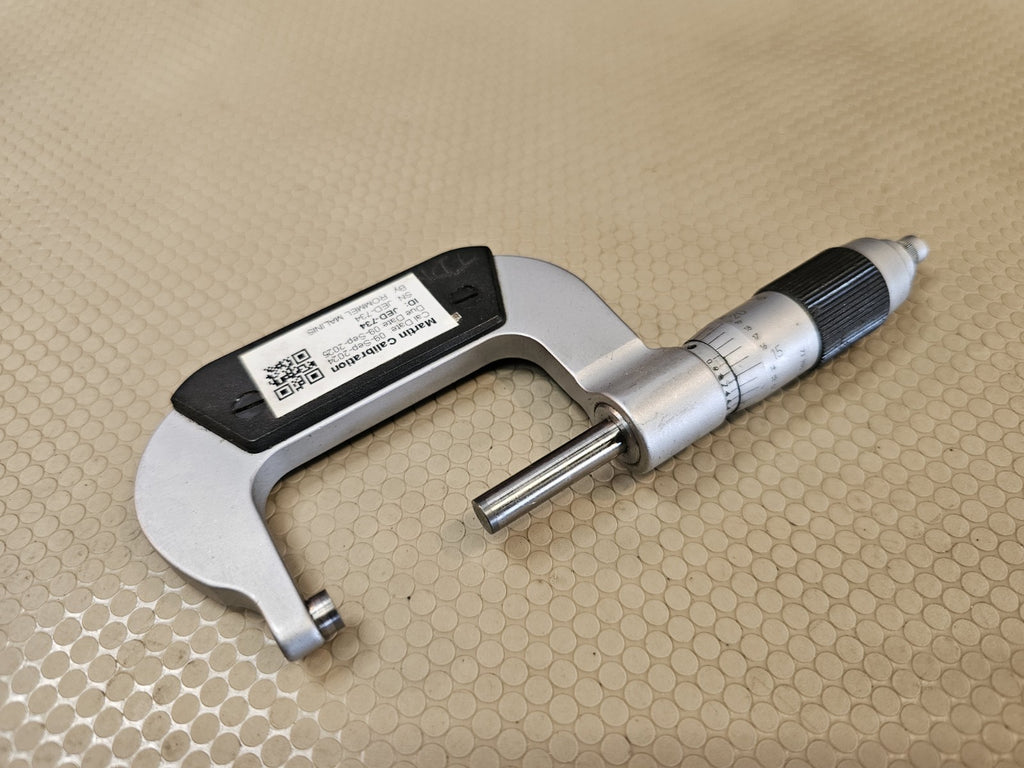 Brown And Sharpe Outside Micrometer, 1"-2", .0001