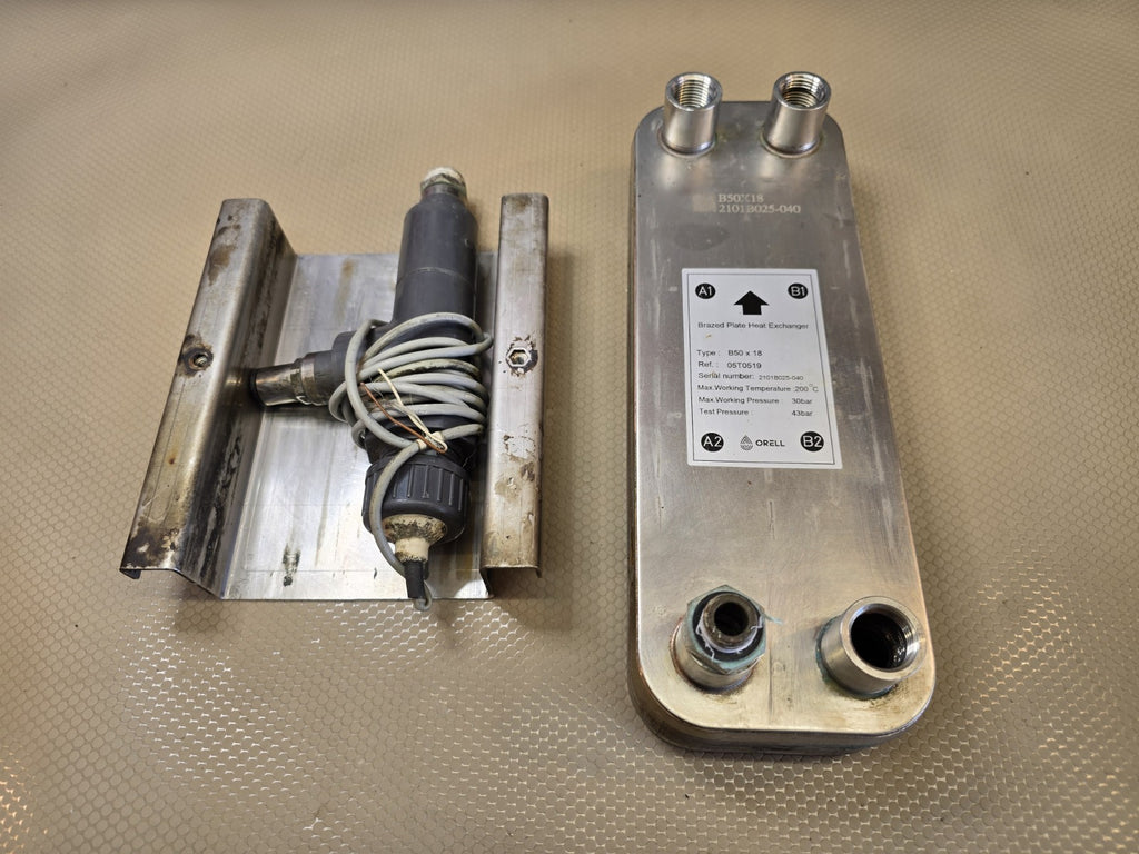 ORELL B50X18 Brazed Plate Heat Exchanger-Carrier 21014025-040 Oil Cooler
