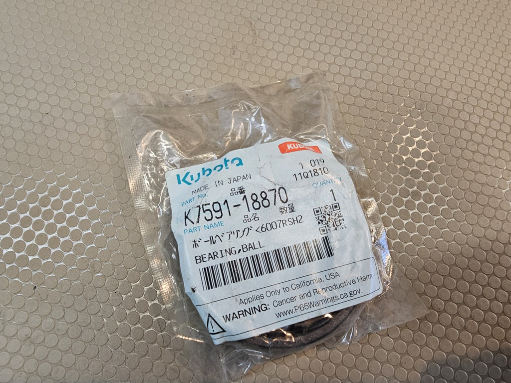 NEW Kubota OEM Bearing k7591-18870