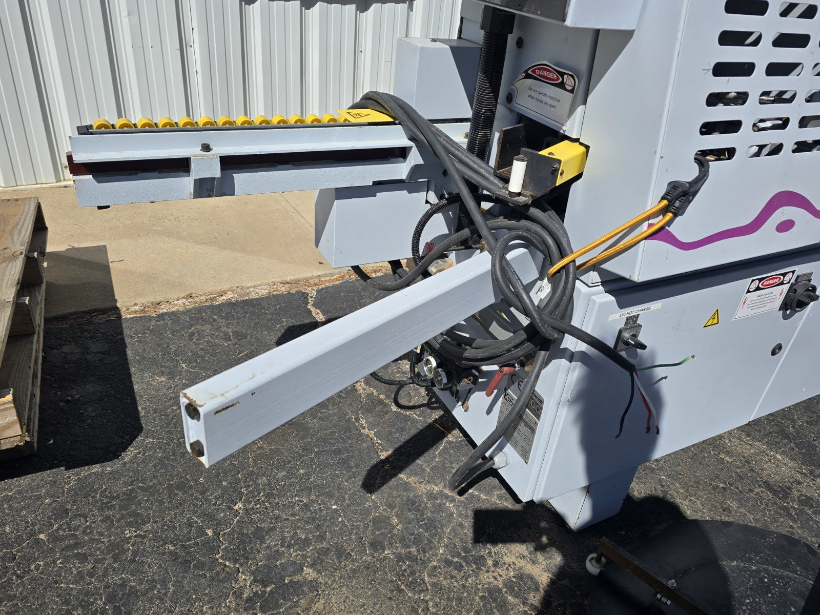 BRANDT Optimat KD 55 Edgebander – Edge Banding Pellet Glue System + Extras 